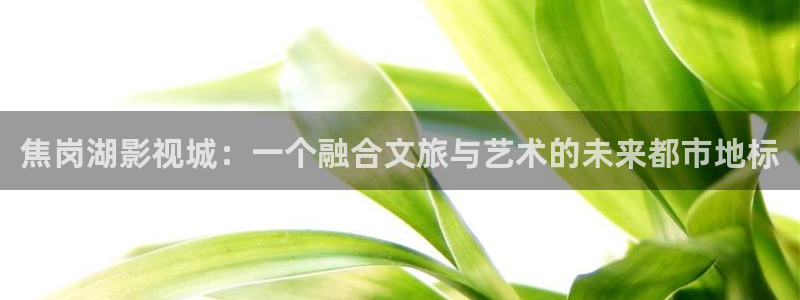 天龙影院电视剧免费观看在线高清：焦岗湖影视城：一个融合文旅与艺术的未来都市地标
